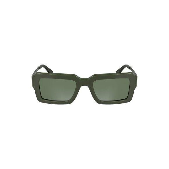 Calvin Klein Green Acetate Women's Sunglass